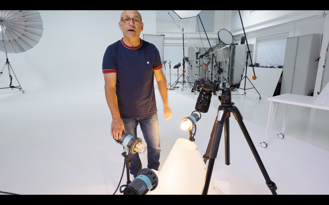 Using Studio Lighting with a Light Cone